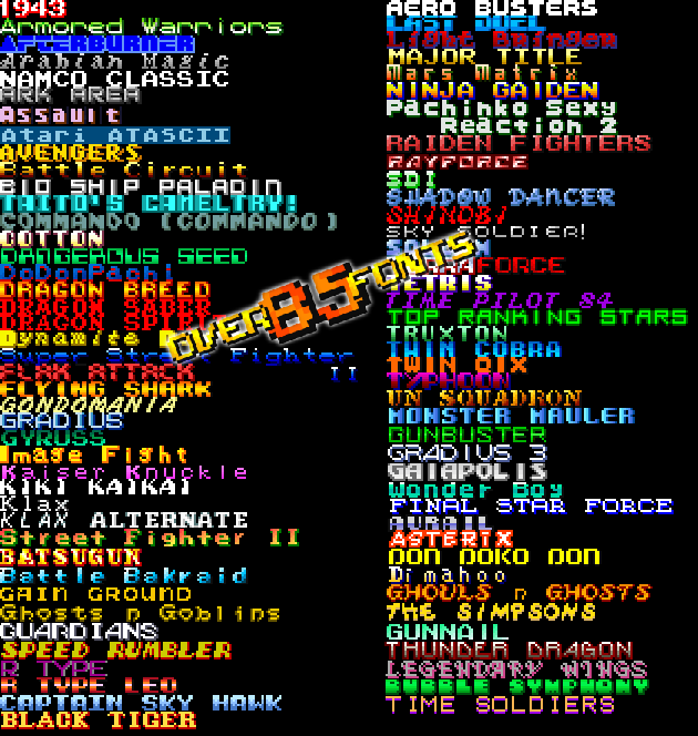 Pixel typeface. Retro arcade game alphabet font. Lowercase script